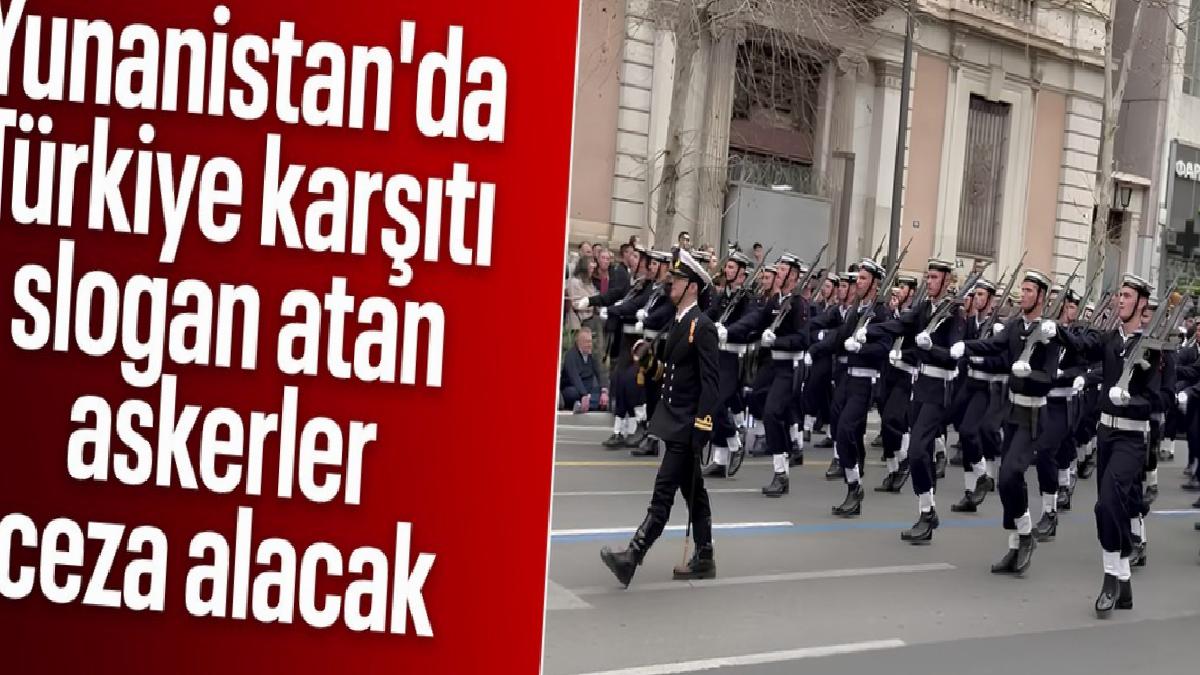Yunanistan’da Türkiye’ye küfreden askerlere ceza