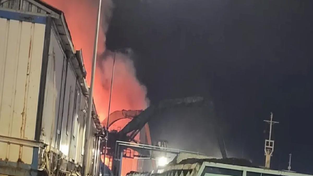Zonguldak’ta Vinçte Yangın