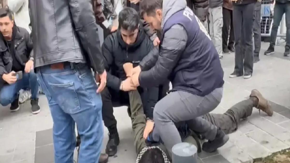 1 Mayıs’ta İzin Verilmeyen Yürüyüşte Gözaltı