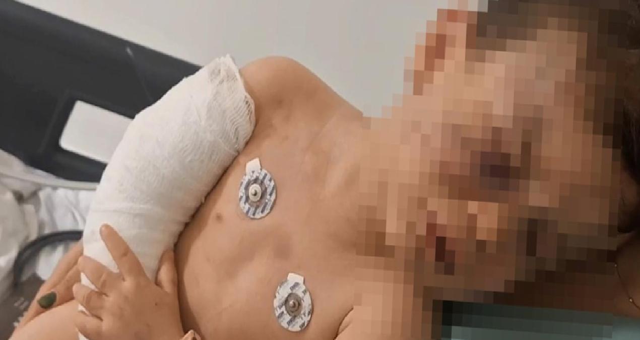 2 yaşındaki çocuğa vahşeti yaşattılar! Anne ve sevgilisi gözaltında
