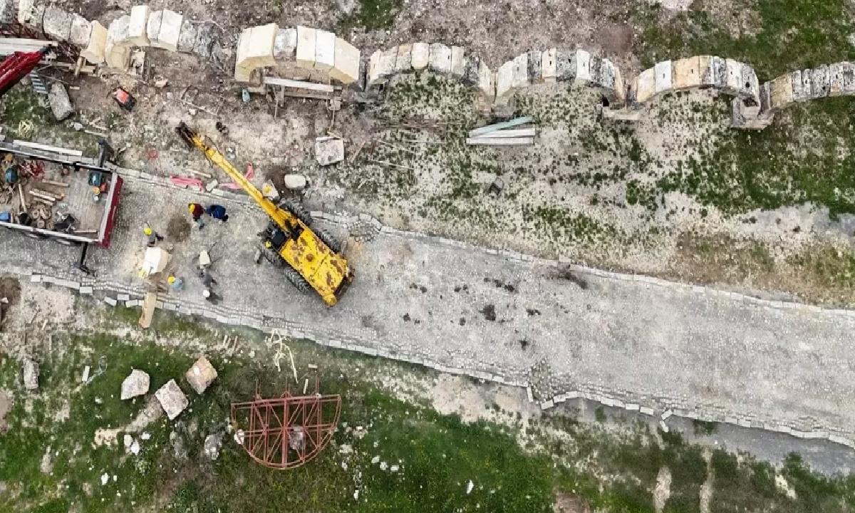 2100 Yıllık Su Kemeri Restorasyonu Tamamlandı