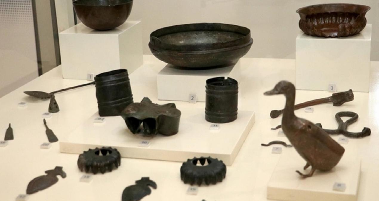 3 bin yıllık tarih gün yüzüne çıktı: 144 eser ilk kez sergilendi