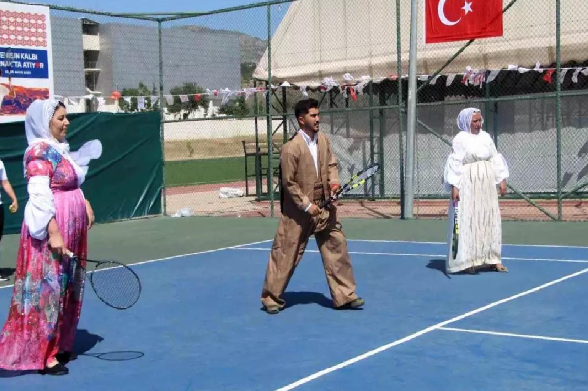 4. Uluslararası Cudi Cup Tenis Turnuvası Şırnak’ta Başladı