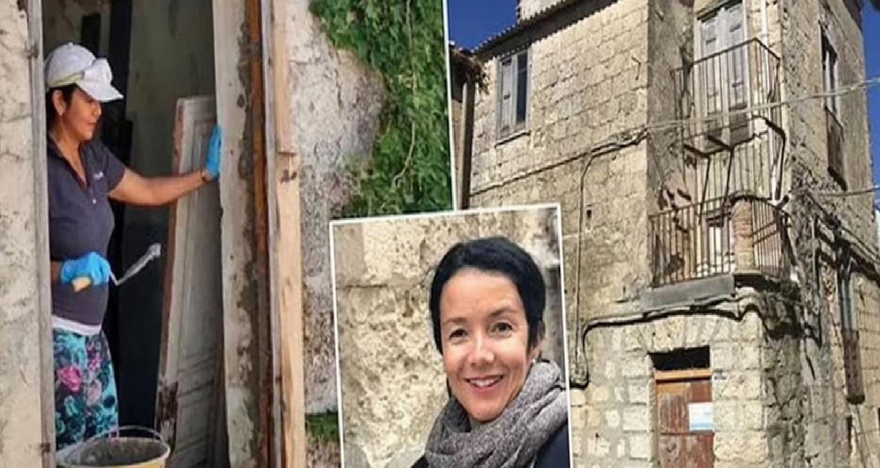 43 liraya aldığı metruk evi saraya çevirdi