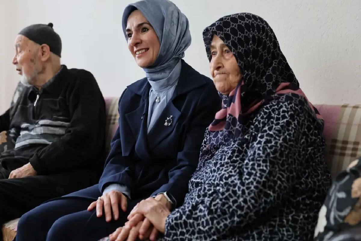 70 Yıldır Birlikte: Göktaş’tan Yılmaz Çiftine Ziyaret