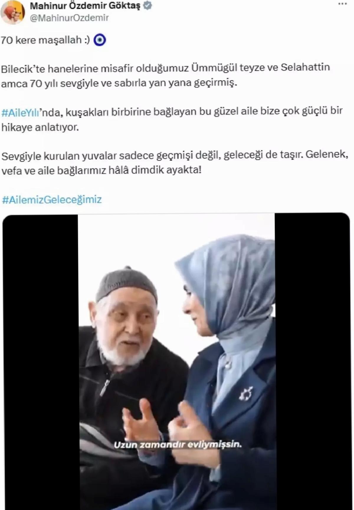 70 Yıllık Evliliğe Ziyaret