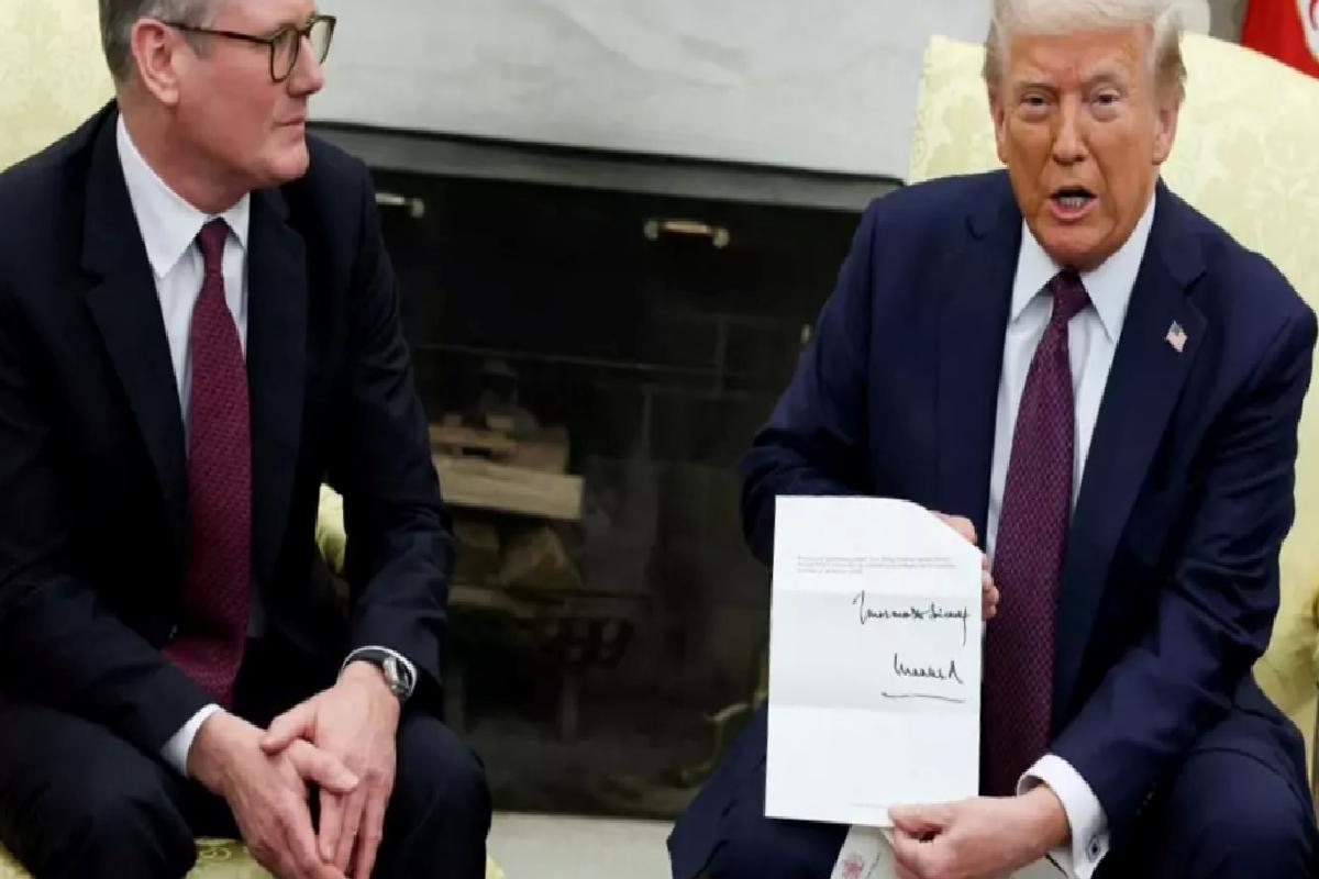 ABD Başkanı Trump: İngiltere ile çığır açan bir gümrük anlaşmasına imza attık.