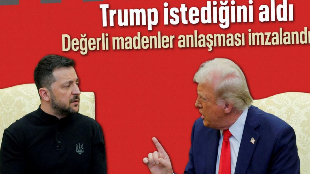 ABD ve Ukrayna değerli madenler anlaşmasını imzaladı