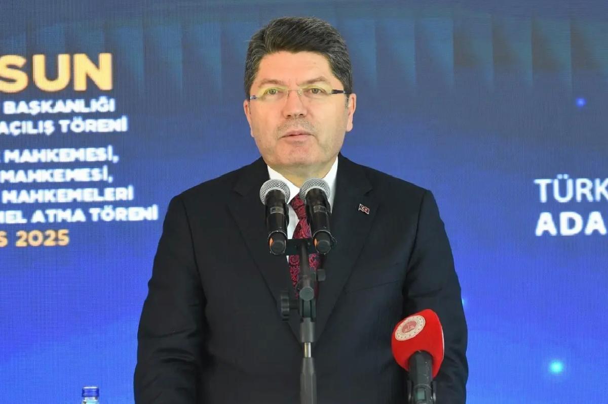 Adalet Bakanı Tunç, Samsun’da konuştu Açıklaması