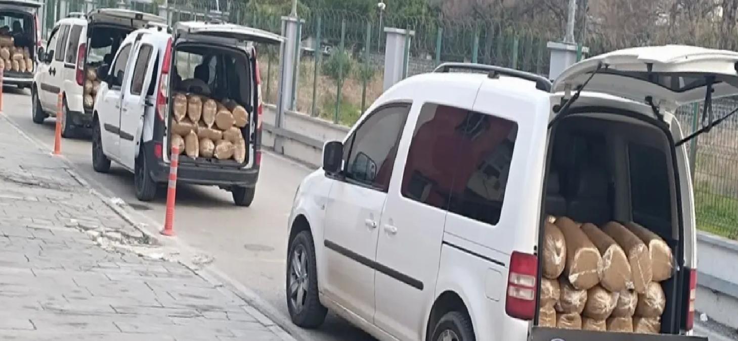 Adana’da 2 Ton Kaçak Tütün Ele Geçirildi