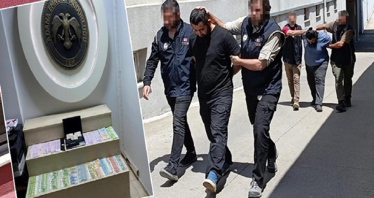 Adana’da IŞİD üyelerine para aktardığı belirlenen 2 kişi tutuklandı