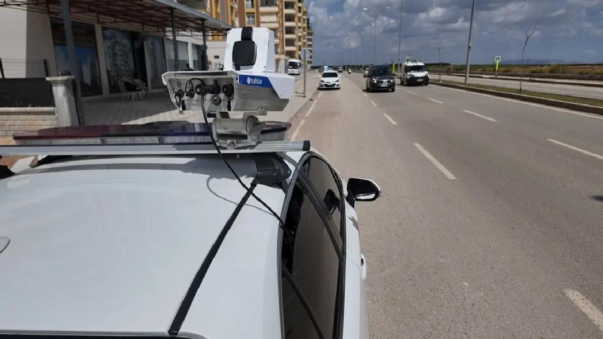 Adana’da Yapay Zeka Destekli Hız Tespit Sistemi