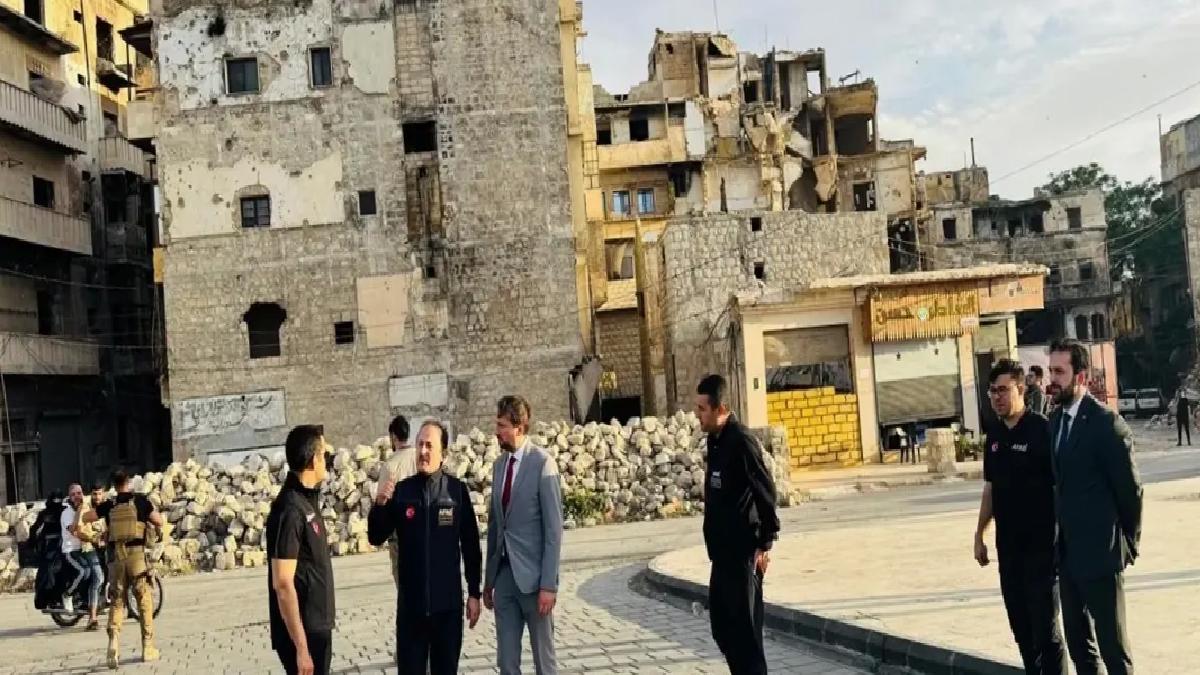 AFAD Başkanı Halep’te Temaslarda Bulundu