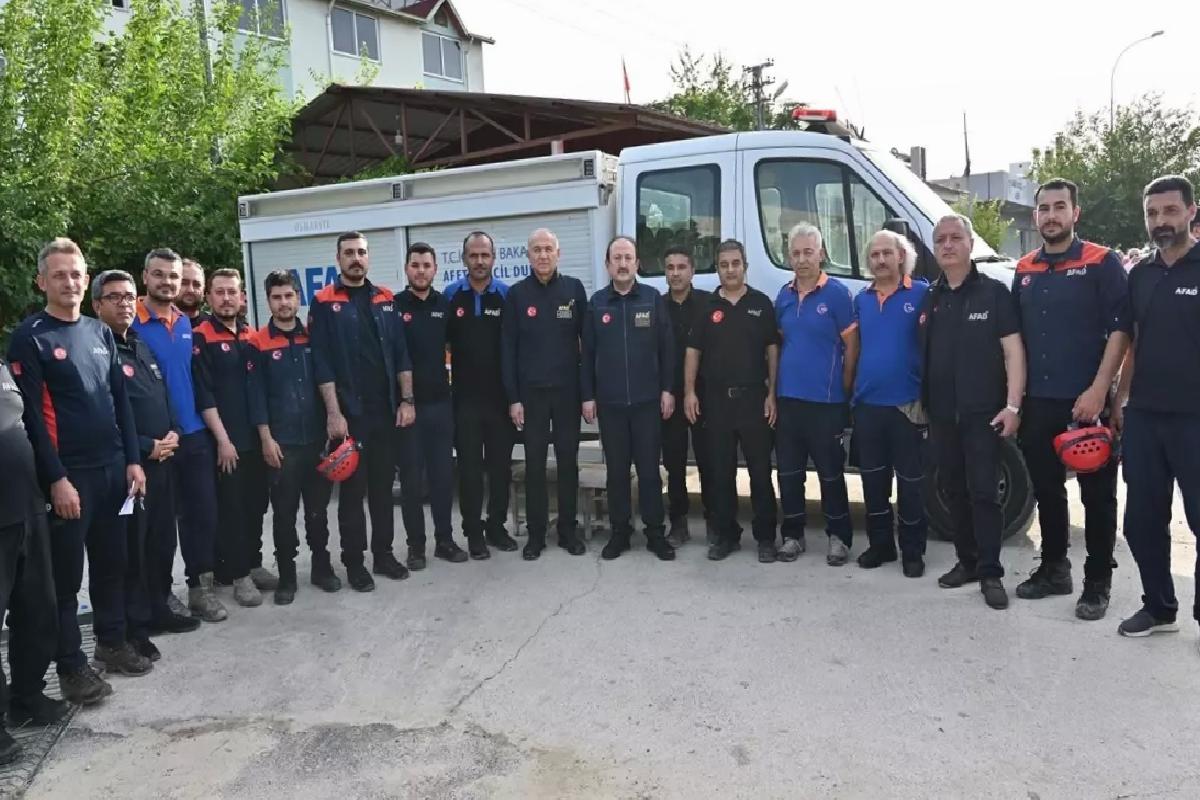 AFAD Başkanı Pehlivan, sağanaktan etkilenen Osmaniye’de incelemede bulundu Açıklaması
