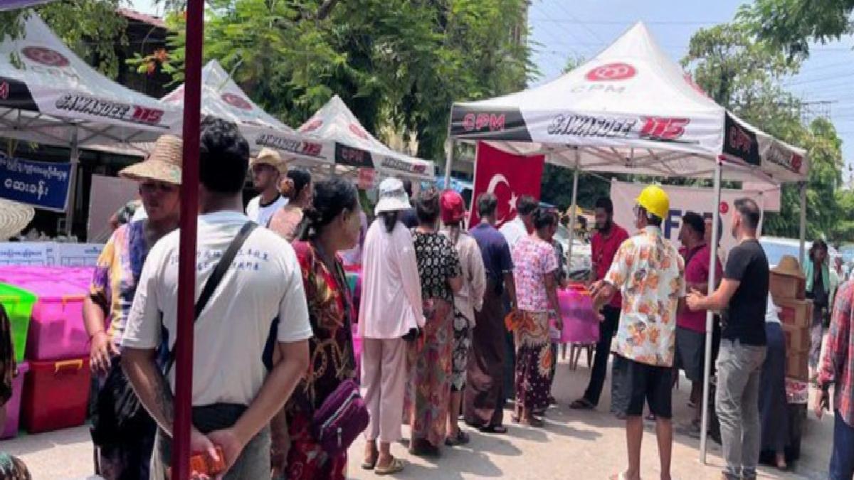 AFAD’dan Myanmar’daki depremzedelere yardım eli