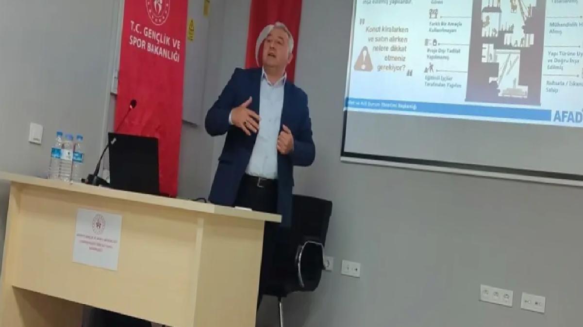 Afet Bilinci Semineri Gümüşhacıköy’de