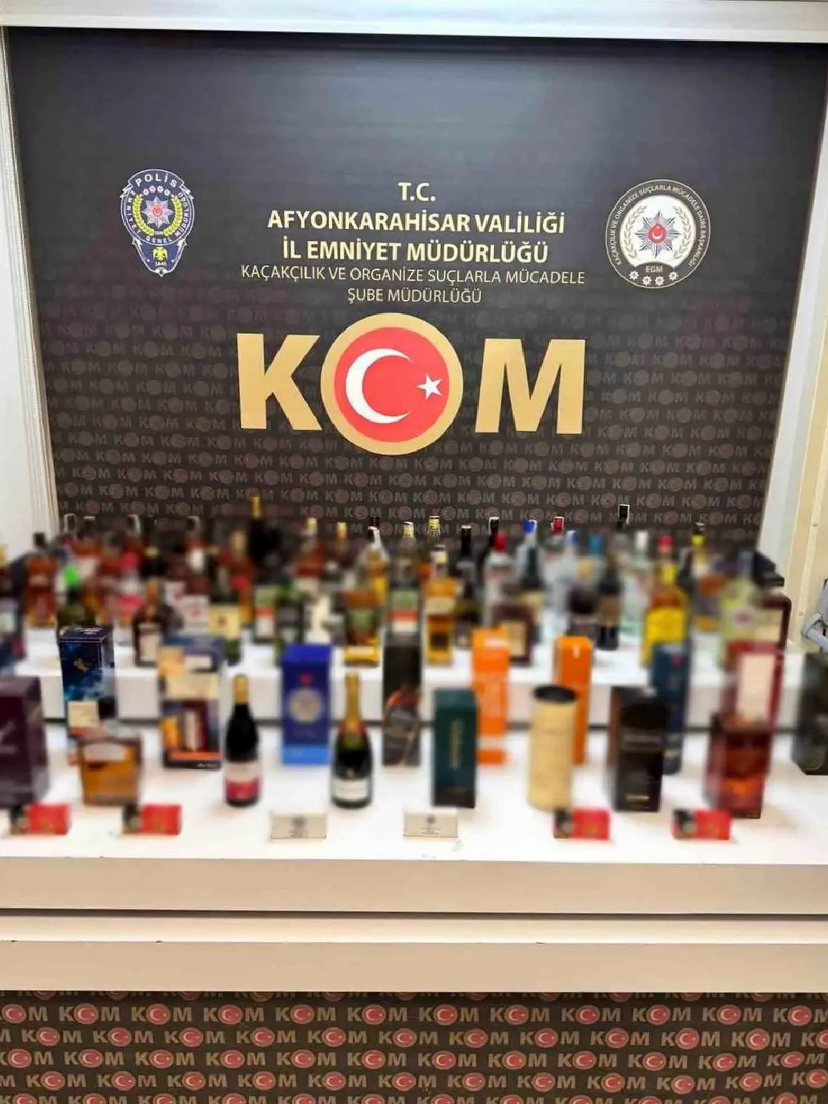 Afyonkarahisar’da Kaçak İçki Baskını