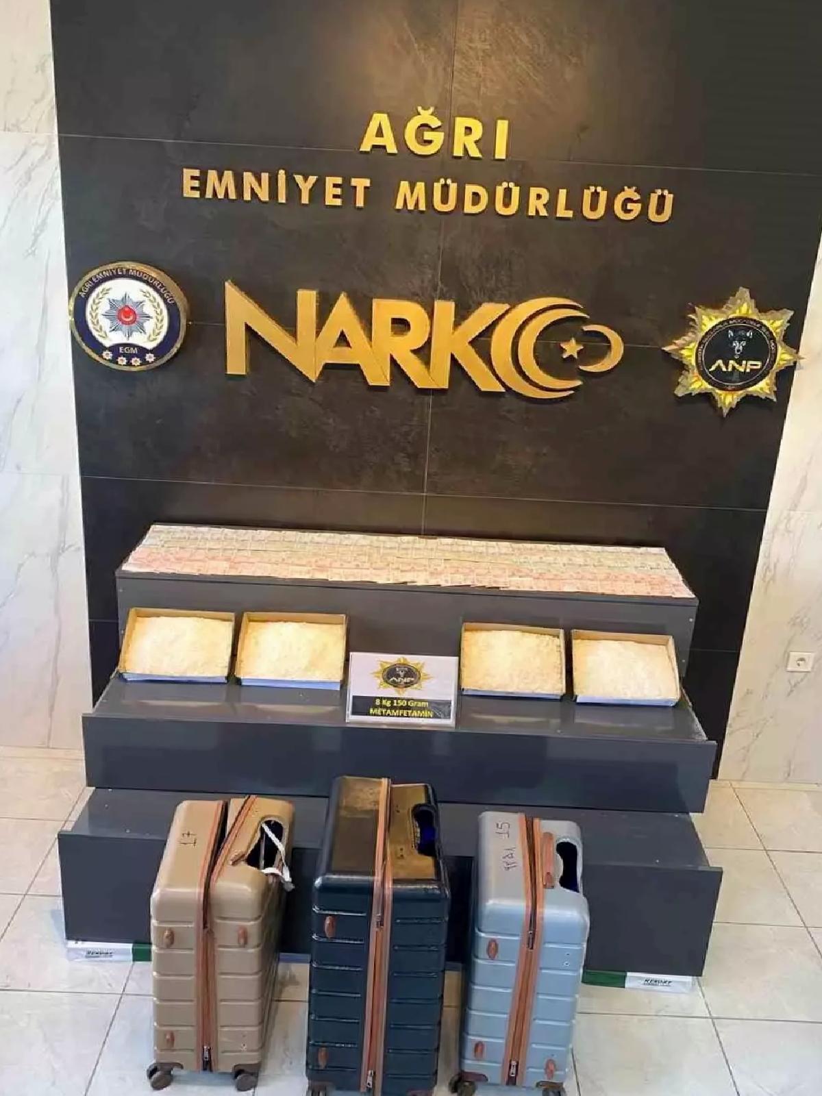 Ağrı’da Uyuşturucu Operasyonu