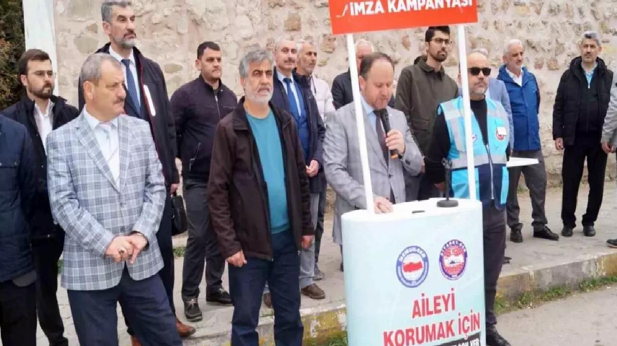 Aile Yapısını Koruma İçin İmza Kampanyası