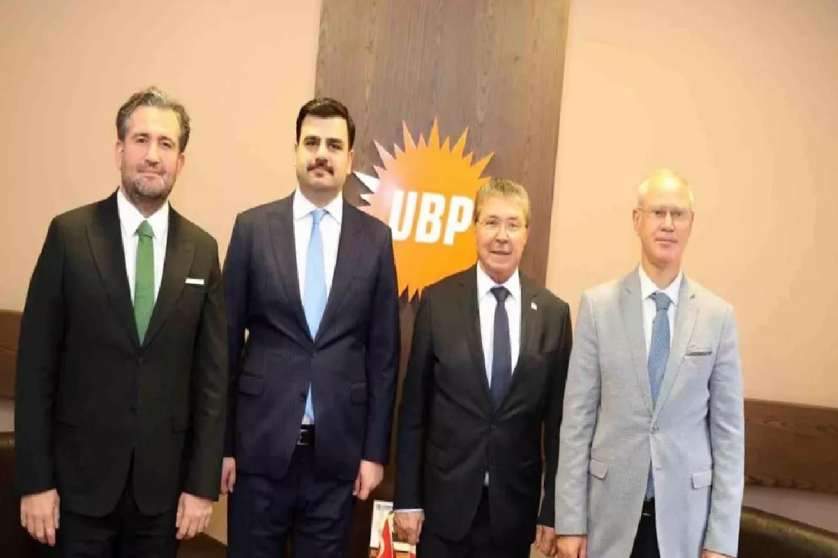 AK Parti Genel Sekreteri İnan, KKTC Cumhurbaşkanı Tatar’ı ziyaret etti