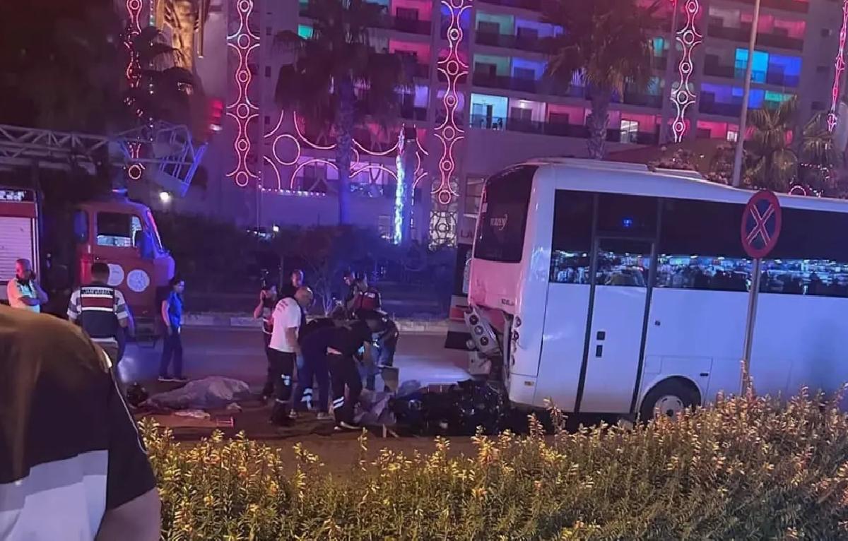 Alanya’da Motosiklet Kazası: 2 Ölü