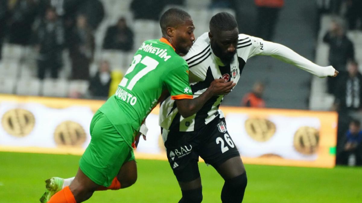 Alanyaspor – Beşiktaş maçının muhtemel 11’leri
