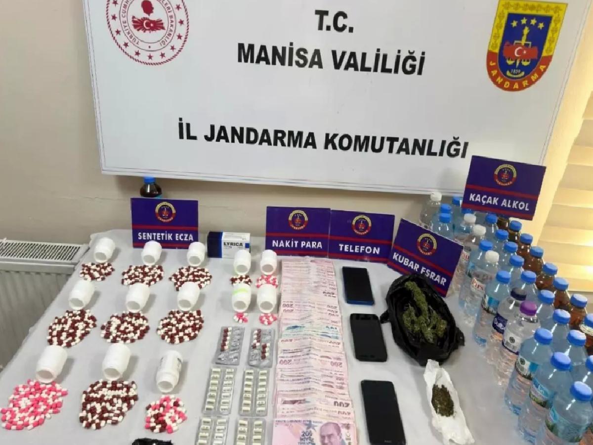 Alaşehir’de Uyuşturucu Operasyonu