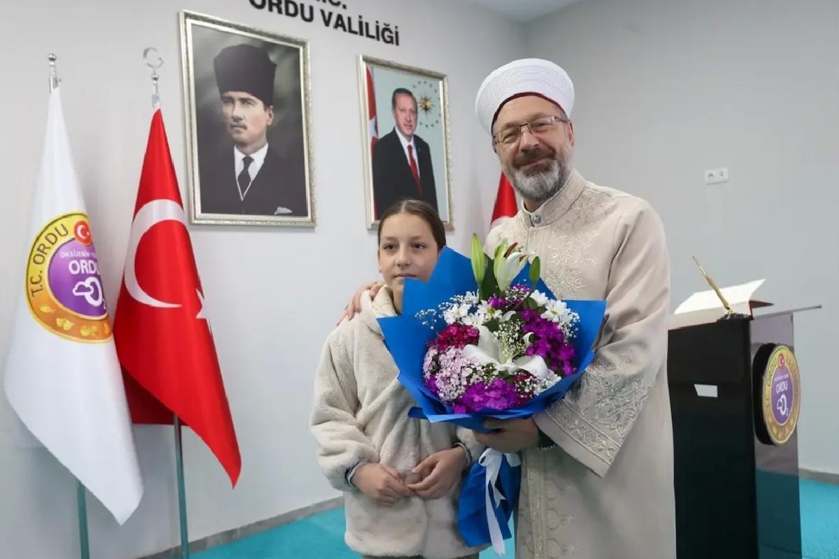 Ali Erbaş’tan Ordu Valisi’ne Ziyaret
