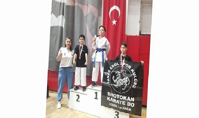 Aliağalı Karatecilerden 19 Mayıs İl Şampiyonası’nda 9 Madalya