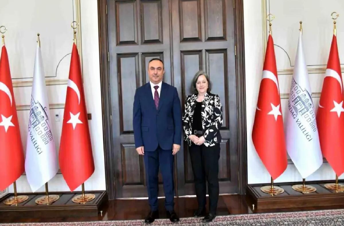 Alman Başkonsolos Tekirdağ’da