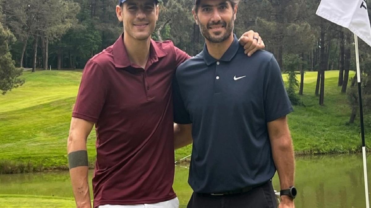 Alvaro Morata ve Hamit Altıntop golf oynadı