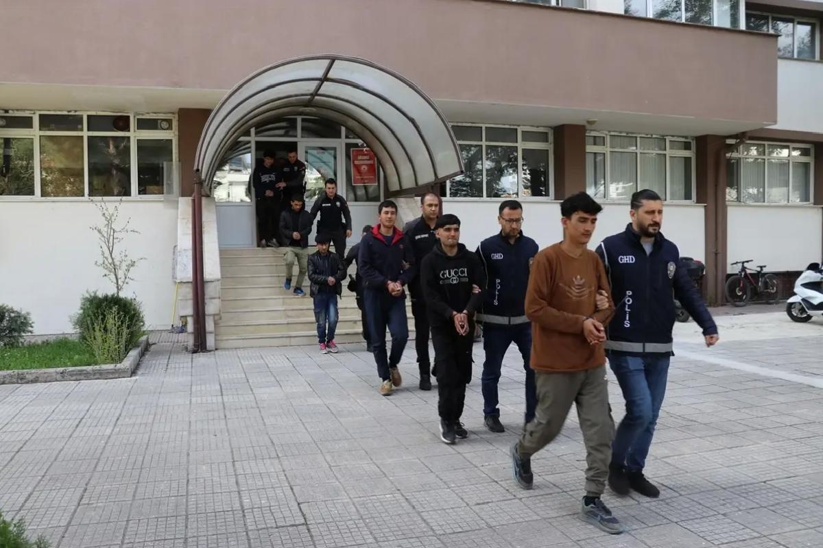 Amasya’da Düzensiz Göçmen Operasyonu