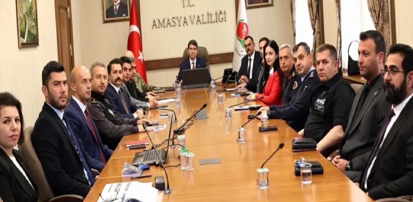 Amasya’da Güvenlik Toplantısı