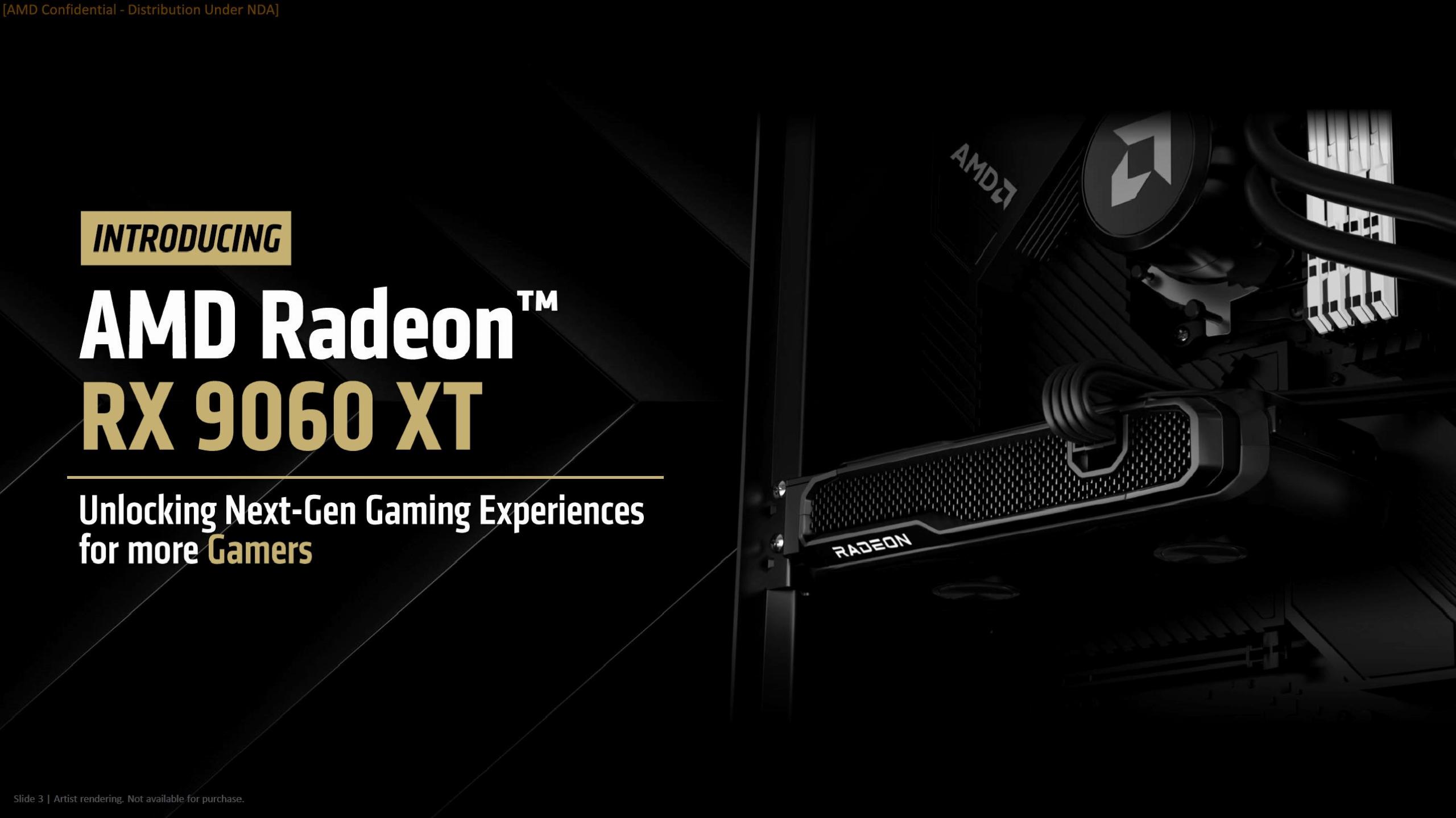 AMD, beklenen RX 9060 XT’yi tanıttı: Nvidia RTX 5060’e doğrudan rakip