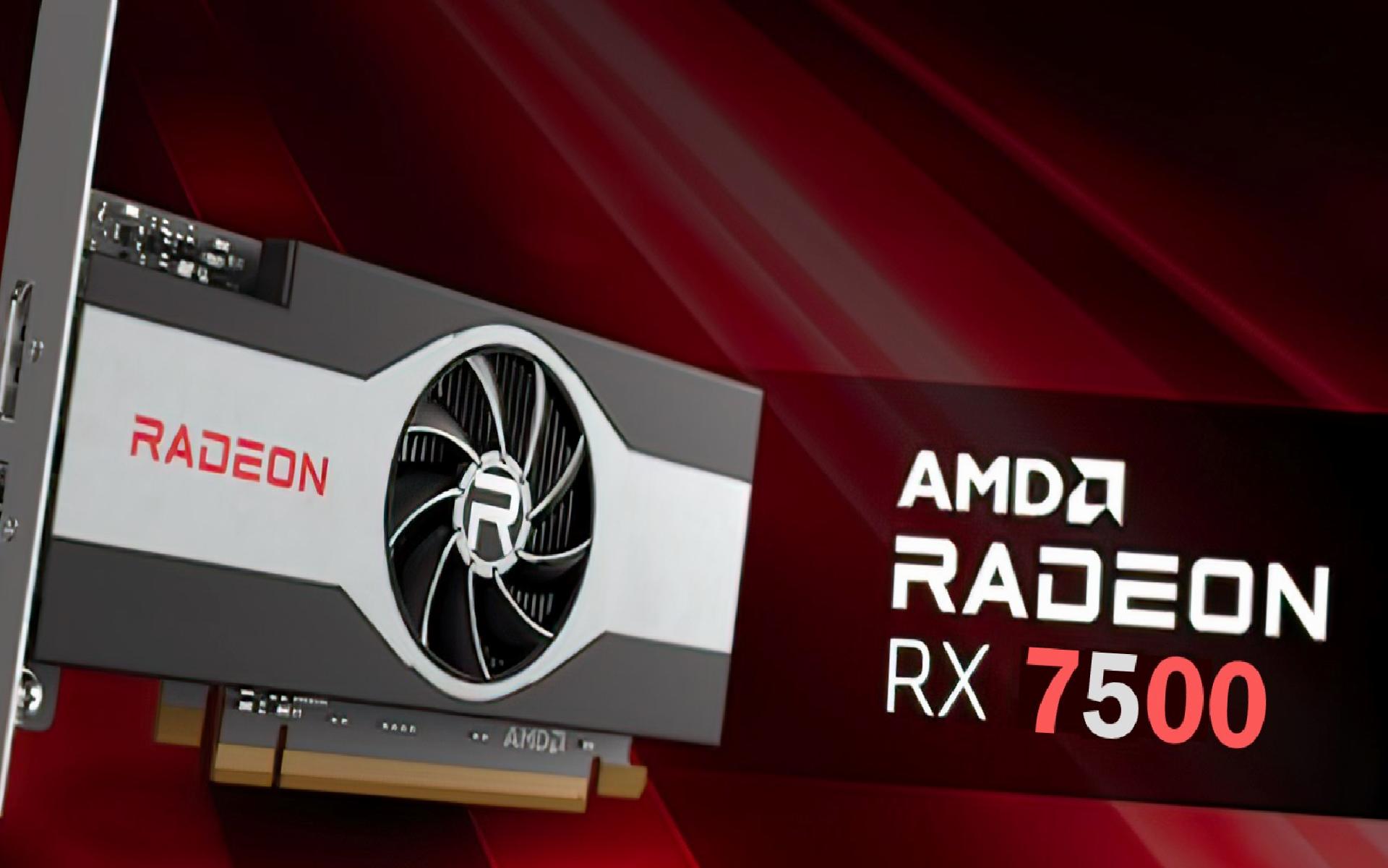 AMD Radeon RX 7500 ekran kartı ortaya çıktı