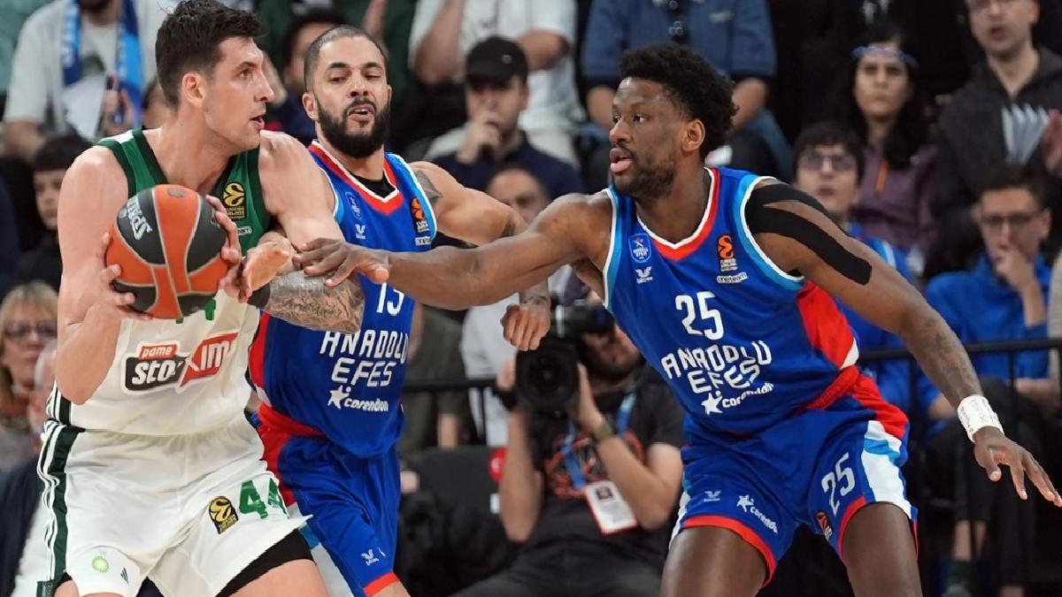 Anadolu Efes, Panathinaikos serisinde geri düştü