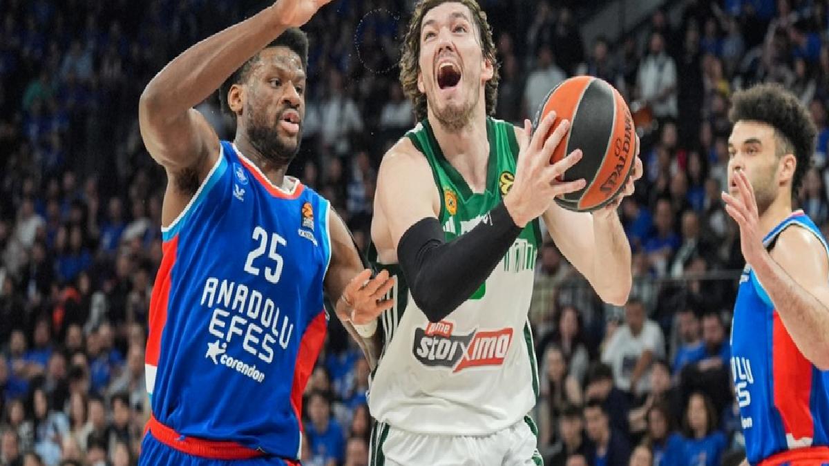 Anadolu Efes, Panathinaikos serisini eşitledi