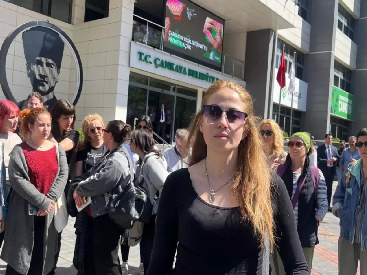 Ankara’da Sokak Köpeği Protestosu