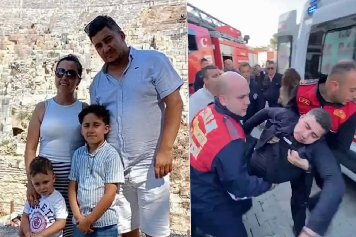 Anne ve 2 çocuğunun öldüğü yangında itfaiyeci baba kundaklamadan tutuklandı