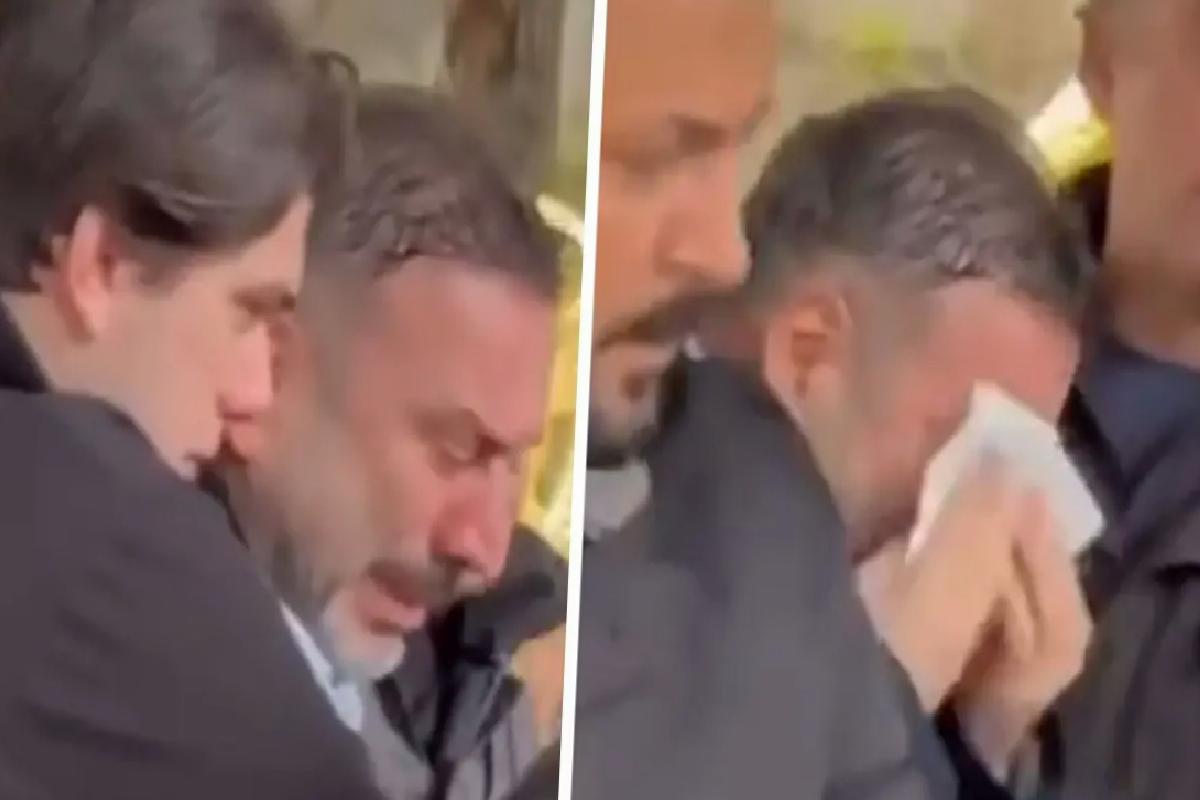 Annesini toprağa veren Ertem Şener hüngür hüngür ağladı