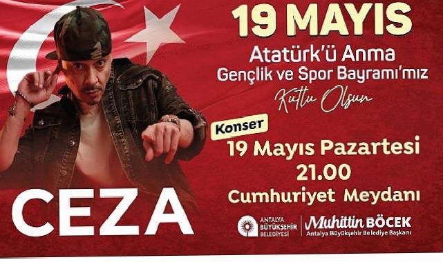 Antalya Büyükşehir Belediyesi 19 Mayıs’ı coşkuyla kutlayacak