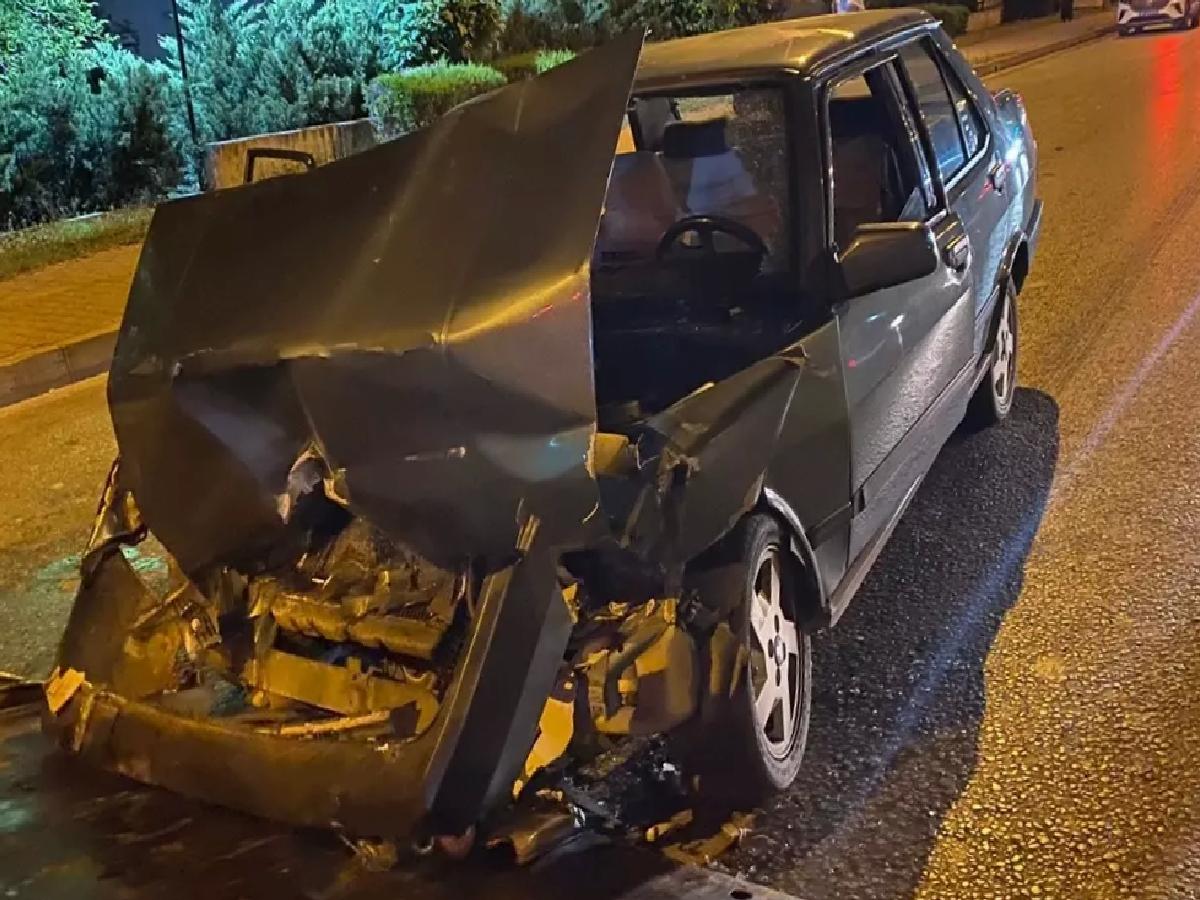 Antalya’da Trafik Kazası: 2 Yaralı