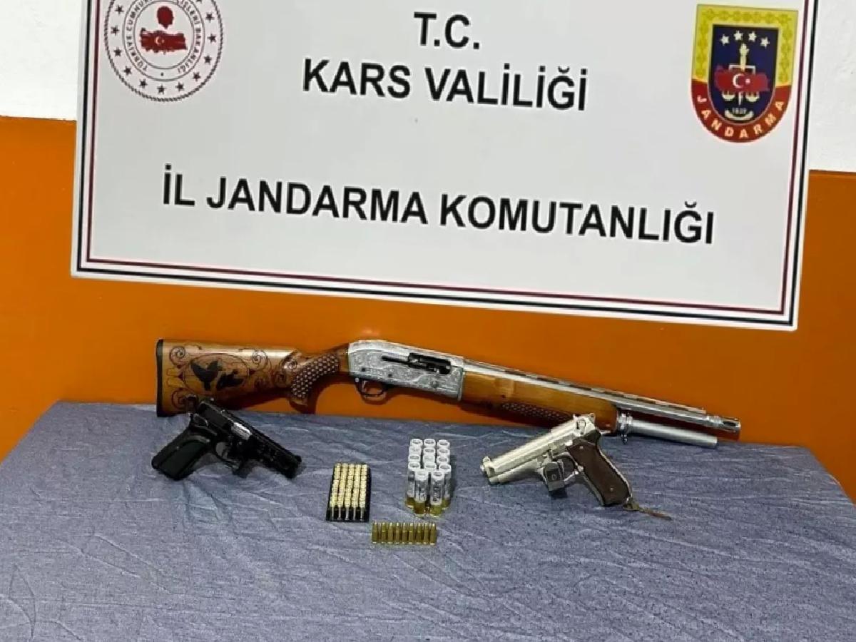 Arpaçay’da Silah Operasyonu