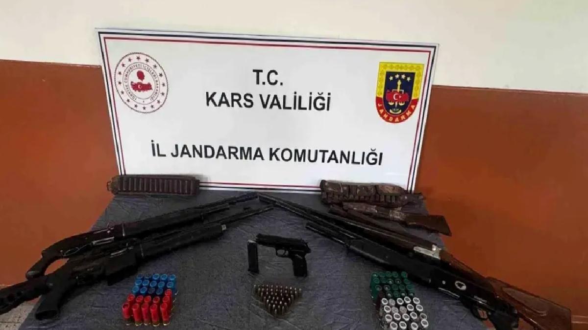 Arpaçay’da Silah Operasyonu