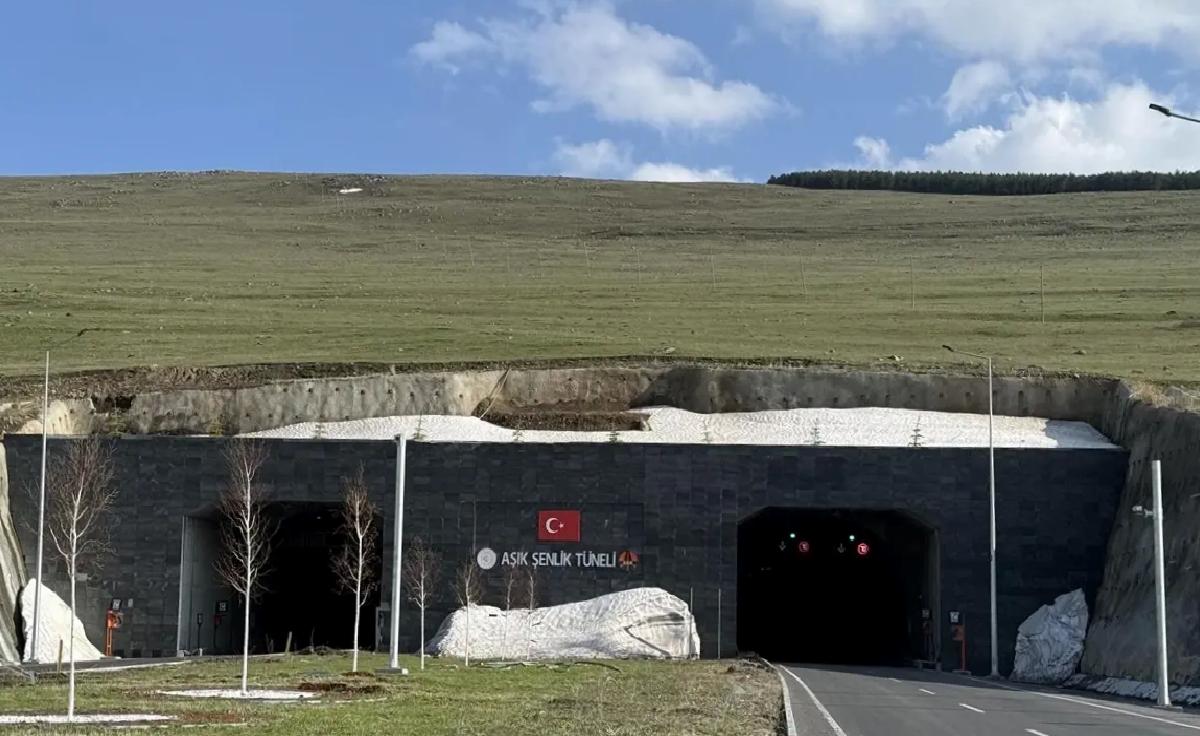 Aşık Şenlik Tüneli 70 Bin Araç Geçti