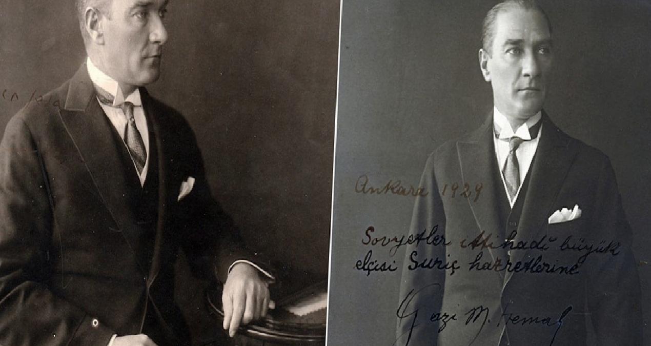 Atatürk’ün 98 yıl önce çekilen fotoğrafları ve videosu ortaya çıktı!