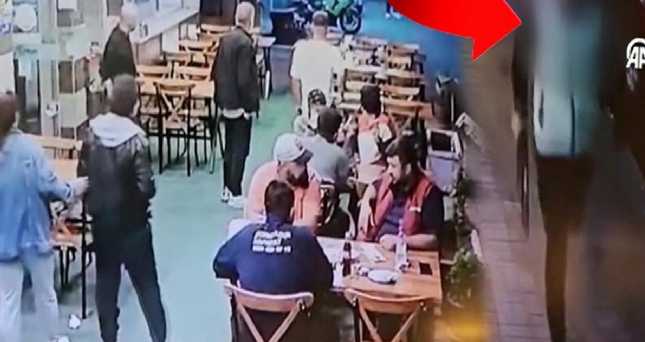 Ateş açtı aracına binerek kaçtı! Lokantada büyük panik