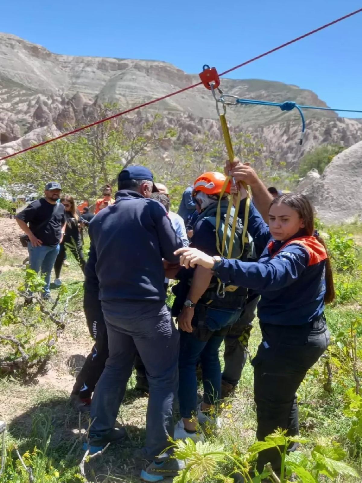 Avanos’ta Balon Kazası: 20 Turist Mahsur Kaldı