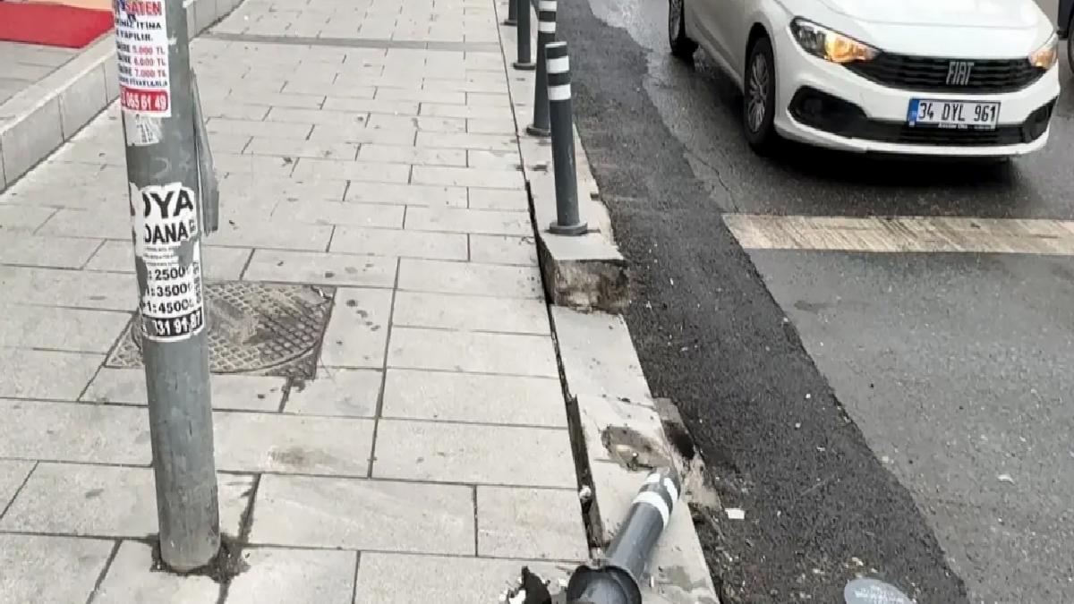 Avcılar’da Kaza: Direksiyon Hakimiyeti Kayboldu
