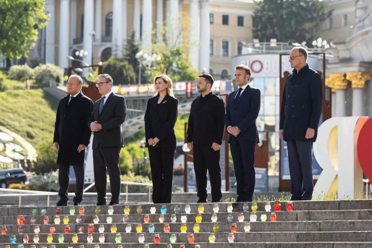 Avrupa Liderleri Kiev’de Barış Çağrısı Yapıyor